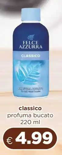 Acqua & Sapone FELCE AZZURRA classico profuma bucato offerta