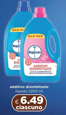 Acqua & Sapone Napisan additivo disinfettante liquido offerta
