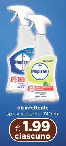 Acqua & Sapone disinfettante spray superfici offerta