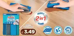 Acqua & Sapone Spontex panno 3 microfibre offerta