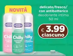 Acqua & Sapone Chilly delicato/fresco/ con antibatterico deodorante intimo offerta