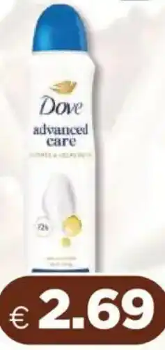 Acqua & Sapone Dove advanced care offerta