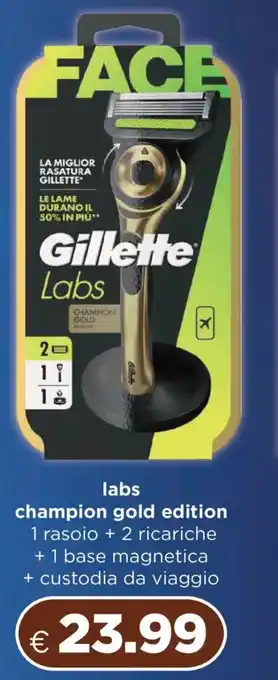 Gillette champion gold edition