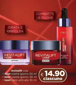 Acqua & Sapone L'oreal revitalift viso offerta