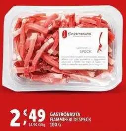 Deco Supermercati Gastronauta fiammiferi di speck offerta