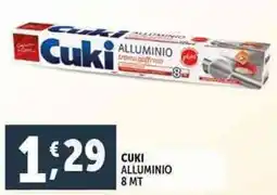 Deco Supermercati Cuki alluminio offerta