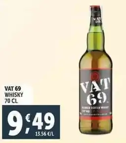 Deco Supermercati Vat 69 whisky offerta