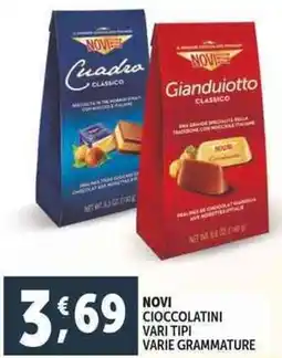 Deco Supermercati Novi cioccolatini offerta