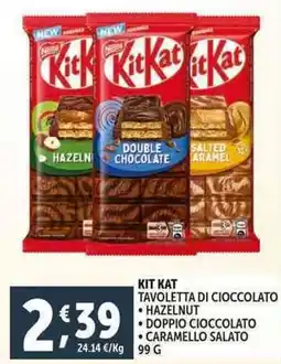 Deco Supermercati Kit kat tavoletta di cioccolato offerta