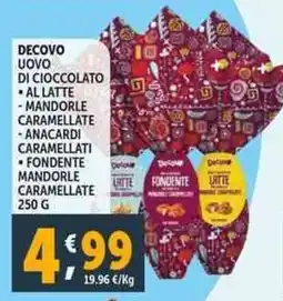 Deco Supermercati Decovo uovo di cioccolato offerta