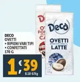 Deco Supermercati Deco ovetti offerta