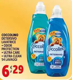 Deco Supermercati Coccolino detersivo lavatrice offerta