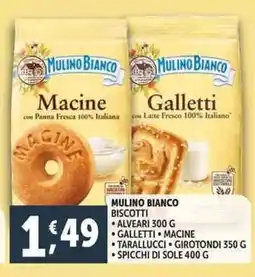 Deco Supermercati Mulino bianco biscotti offerta