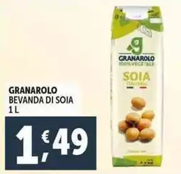 Deco Supermercati Granarolo bevanda di soia offerta