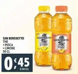 Deco Supermercati San benedetto the pesca limone offerta