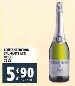 Deco Supermercati Fontanafredda spumante asti docg offerta