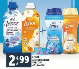 Deco Supermercati Lenor ammorbidente offerta