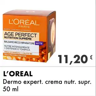 L'OREAL Dermo expert. crema nutr. supr.
