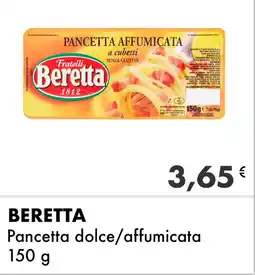Iper Tosano BERETTA Pancetta dolce/affumicata offerta