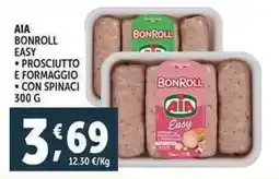 Deco Supermercati Aia bonroll easy prosciutto e formaggio con spinaci offerta