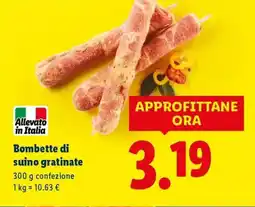 Expert Bombette di suino gratinate offerta