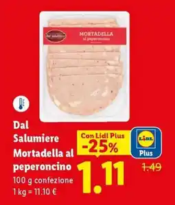 Expert Dal Salumiere Mortadella al peperoncino offerta