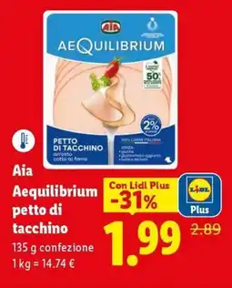 Expert Aia Aequilibrium petto di tacchino offerta
