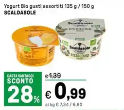 Iper La Grande Yogurt Bio SCALDASOLE offerta