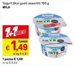 Iper La Grande Yogurt Skyr MILA offerta