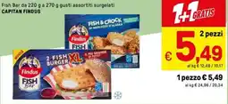 Iper La Grande Fish Bar surgelati CAPITAN FINDUS offerta