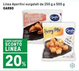 Iper La Grande Linea Aperitivi surgelati GARBO offerta
