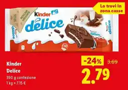 Expert Kinder Delice offerta