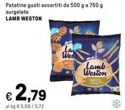 Iper La Grande Patatine surgelate LAMB WESTON offerta