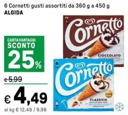 Iper La Grande 6 Cornetti ALGIDA offerta