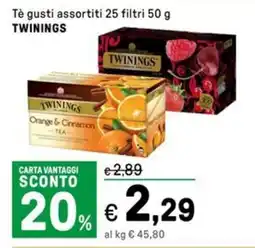 Iper La Grande Tè TWININGS offerta