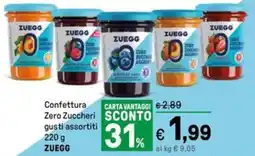 Iper La Grande Confettura Zero Zuccheri ZUEGG offerta