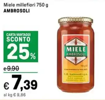 Iper La Grande Miele millefiori AMBROSOLI offerta