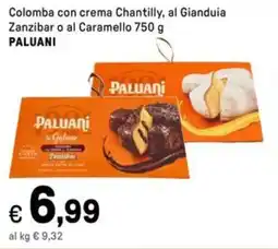 Iper La Grande Colomba con crema Chantilly, al Gianduia Zanzibar o al Caramello PALUANI offerta