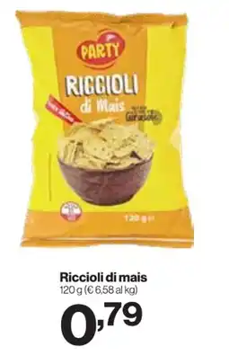 In'S Mercato PARTY Riccioli di mais offerta
