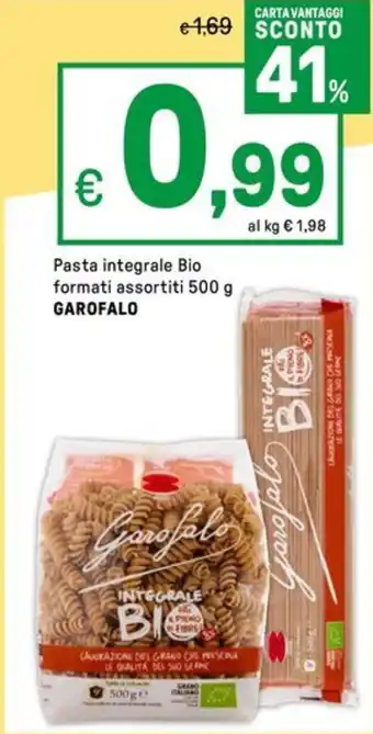 Iper La Grande Pasta integrale Bio GAROFALO offerta