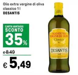 Iper La Grande Olio extra vergine di oliva classico DESANTIS offerta
