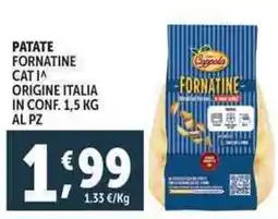 Deco Supermercati Patate fornatine origine italia in conf. offerta