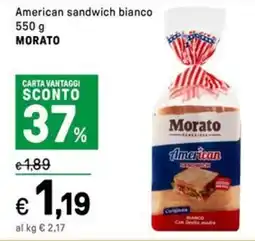 Iper La Grande American sandwich bianco MORATO offerta