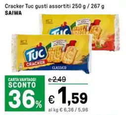 Iper La Grande Cracker Tuc SAIWA offerta