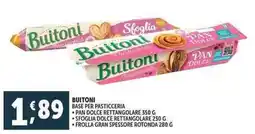 Deco Supermercati Buitoni base per pasticceria offerta