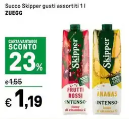 Iper La Grande Succo Skipper ZUEGG offerta