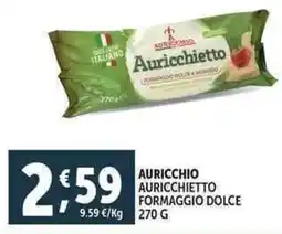 Deco Supermercati Auricchio auricchietto formaggio dolce offerta