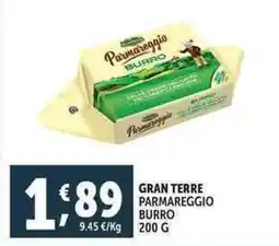 Deco Supermercati Gran terre parmareggio burro offerta