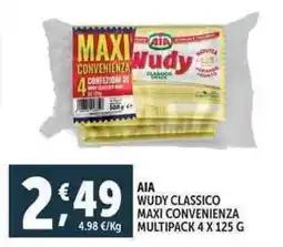 Deco Supermercati Aia wudy classico maxi convenienza multipack offerta