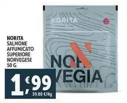 Deco Supermercati Norita salmone affumicato superiore norvegese offerta